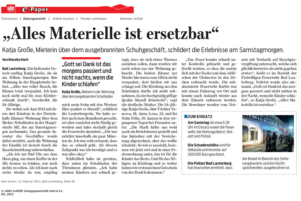 Hauptstrasse-Text