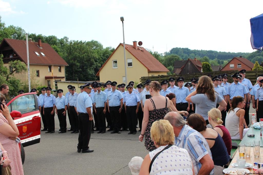 140 Jahre FF - Übergabe ELW-KdoW