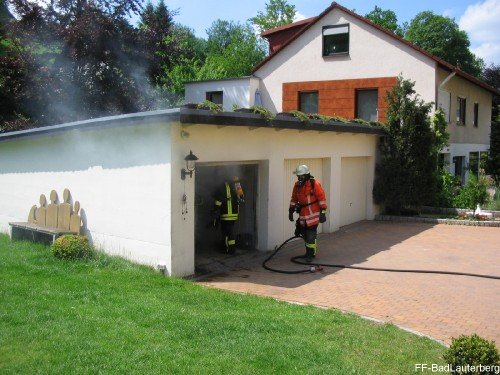Brand Mullcontainer Gesundheits Und Vital Center Gollee 24 05 2009