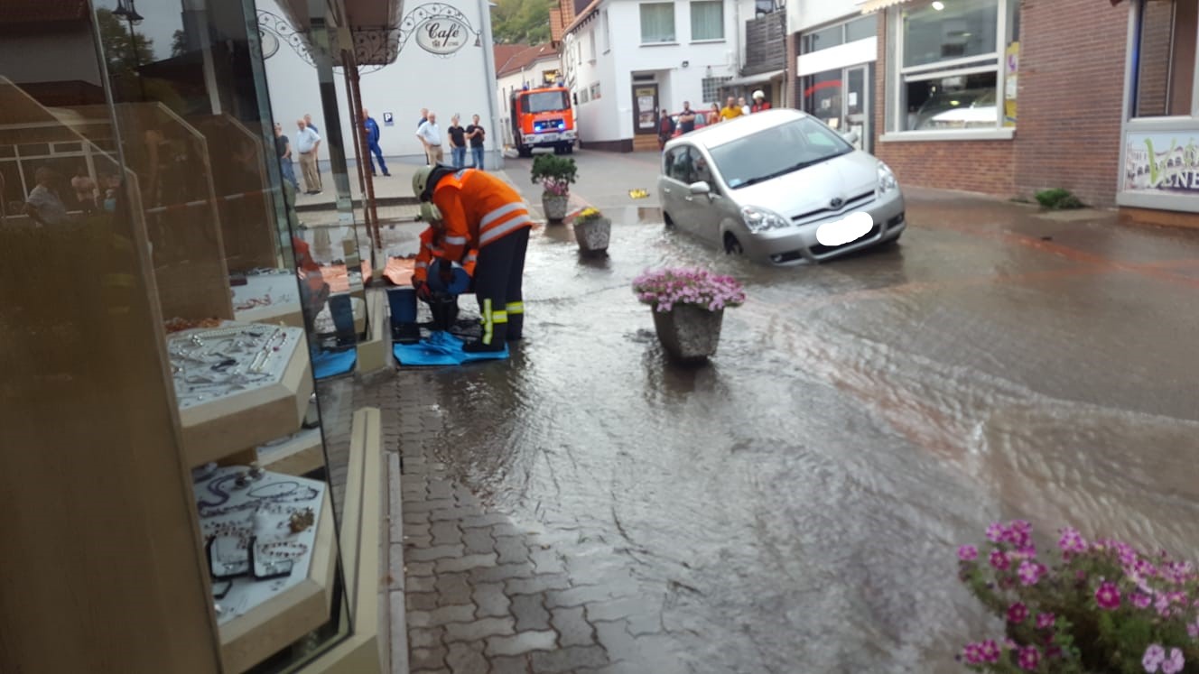 Wasserrohrbruch 20.09.2018